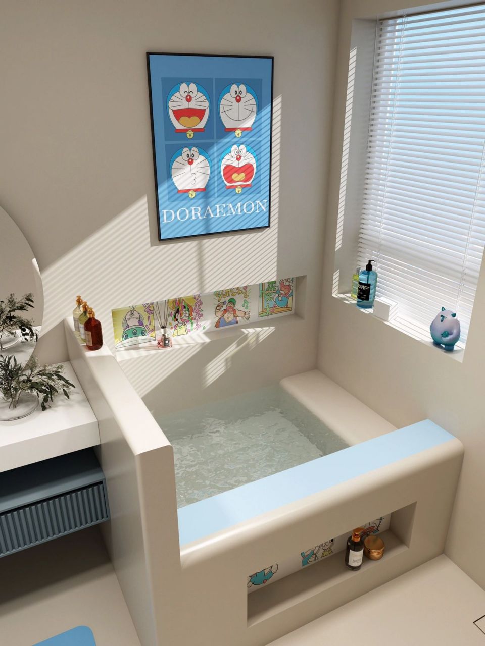 家用小型"温泉池"真的太舒服了07|浴室 95谁不想大冬天呆在家就能