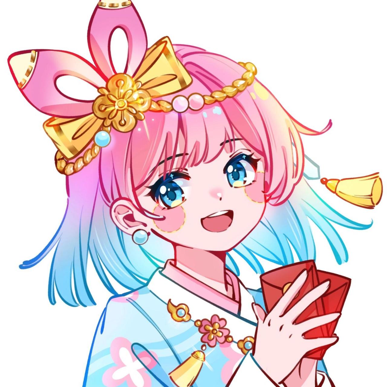 速摸了一张拟人头像