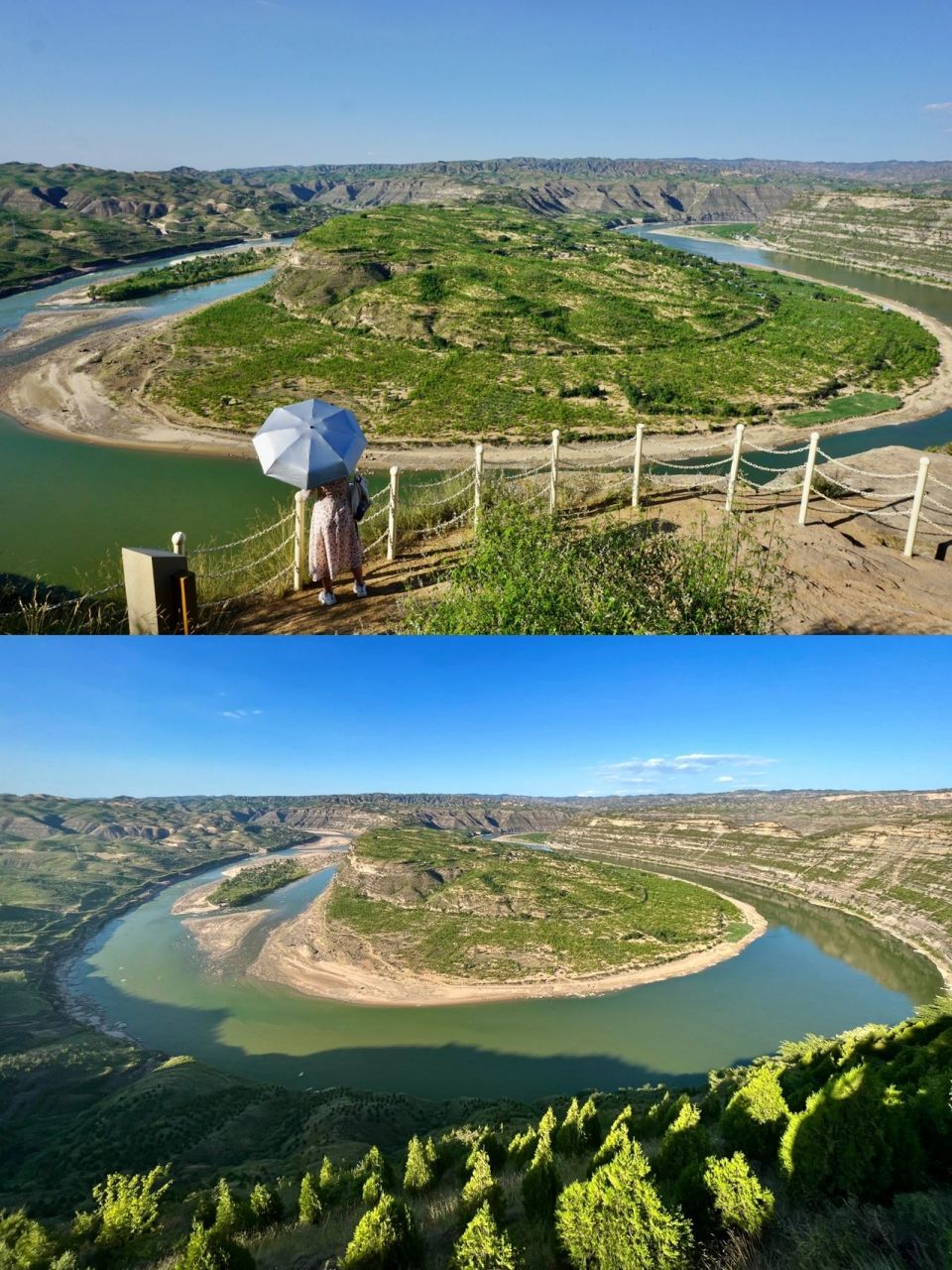 九曲黄河第一湾|乾坤湾 乾坤湾景区距西安市396公里,距延安市79公里.