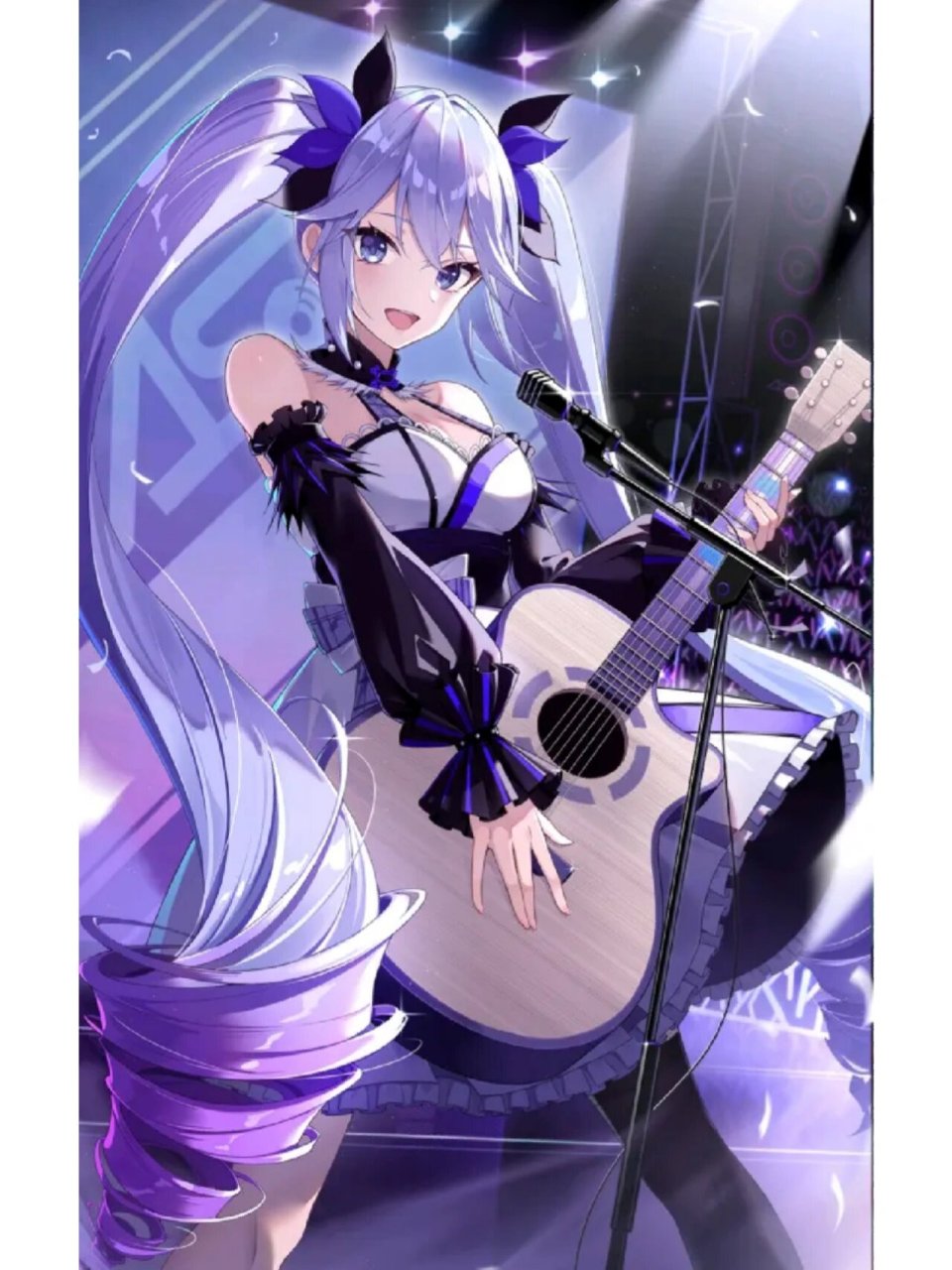 向晚壁纸   摇滚少女向晚