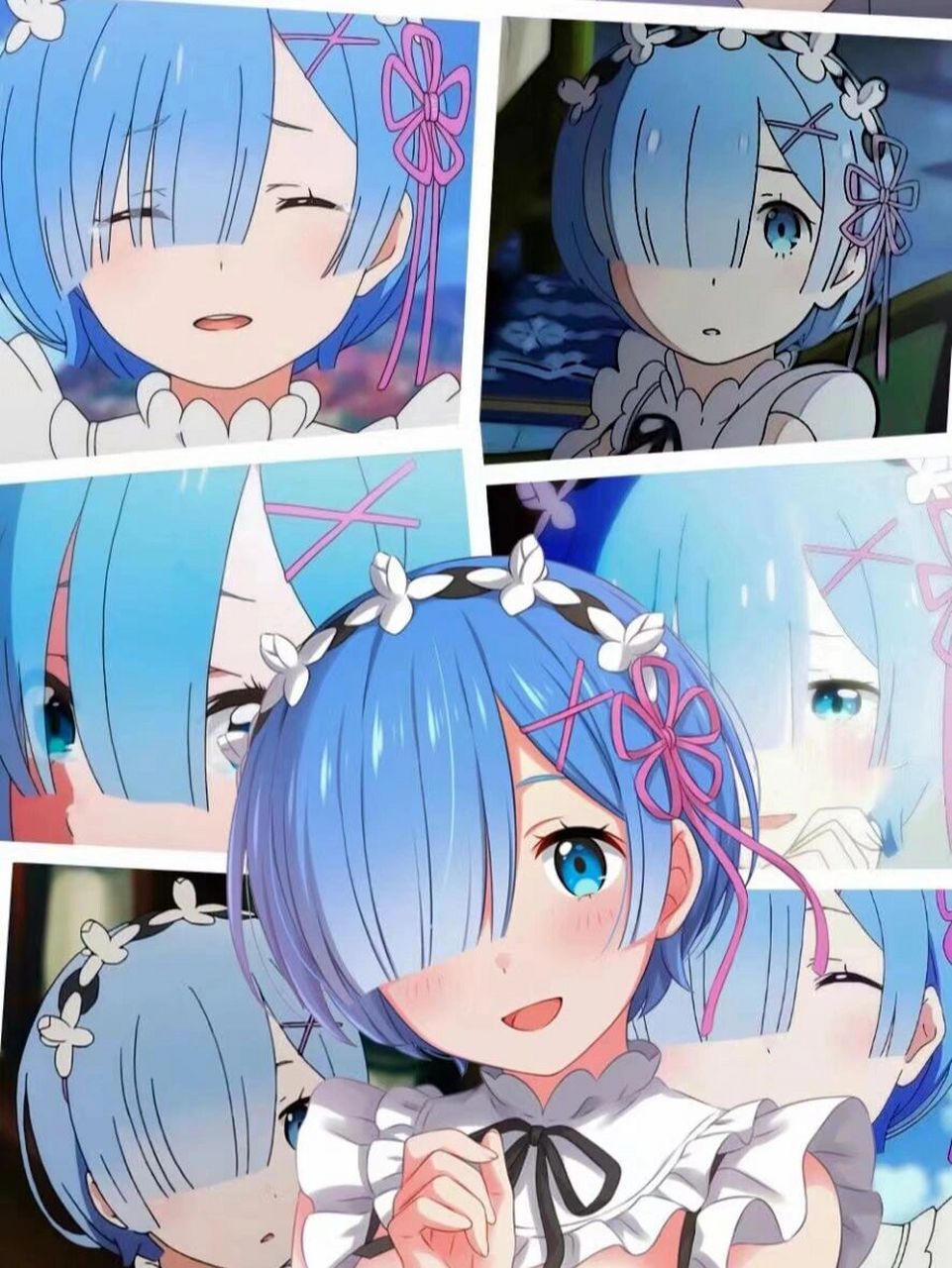 壁纸‖蕾姆高清来啦 他强任他强 清风拂山岗