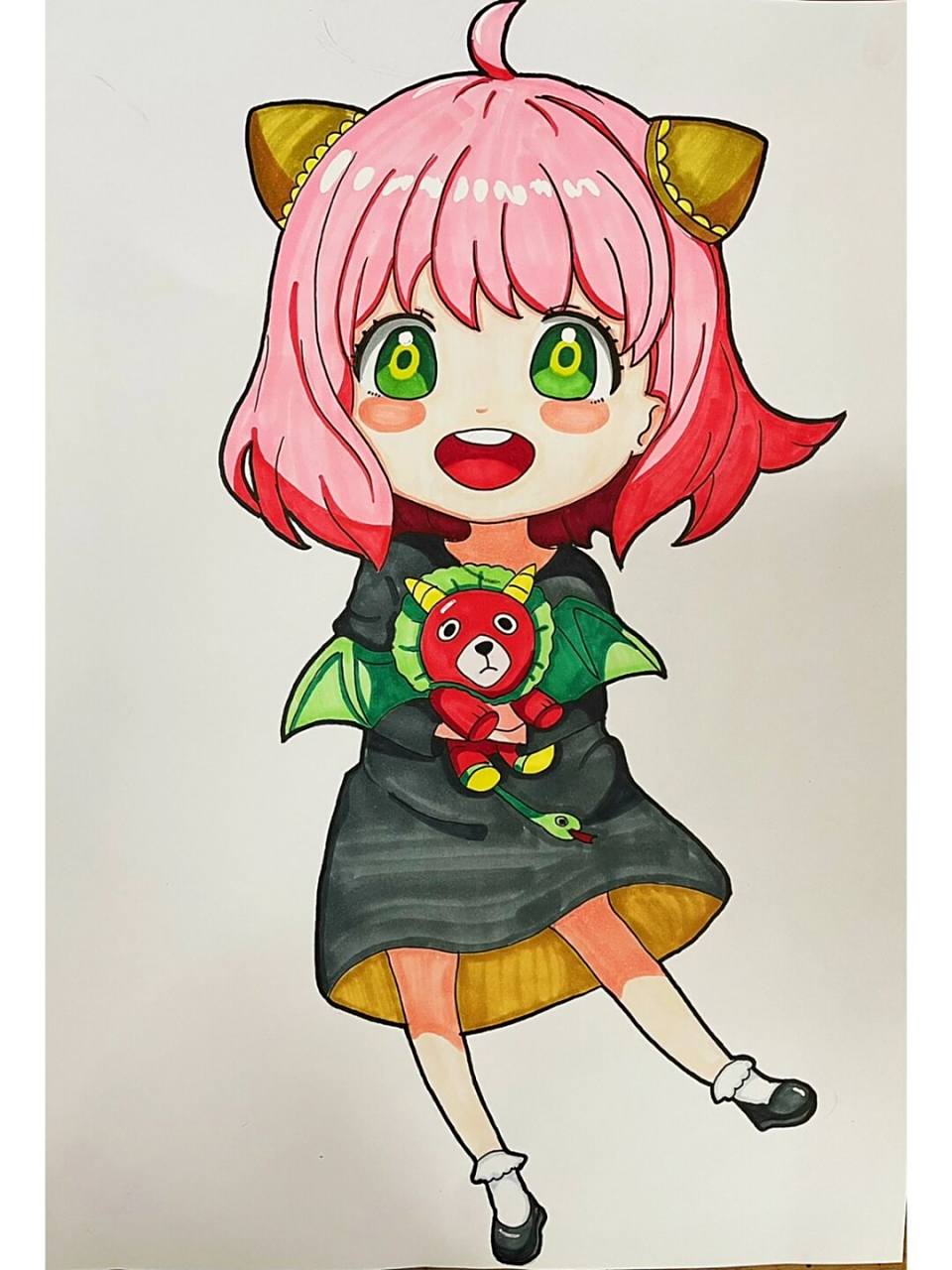 间谍过家家 马克笔阿尼亚·福杰 马克笔动漫人物 间谍过家家/阿尼亚