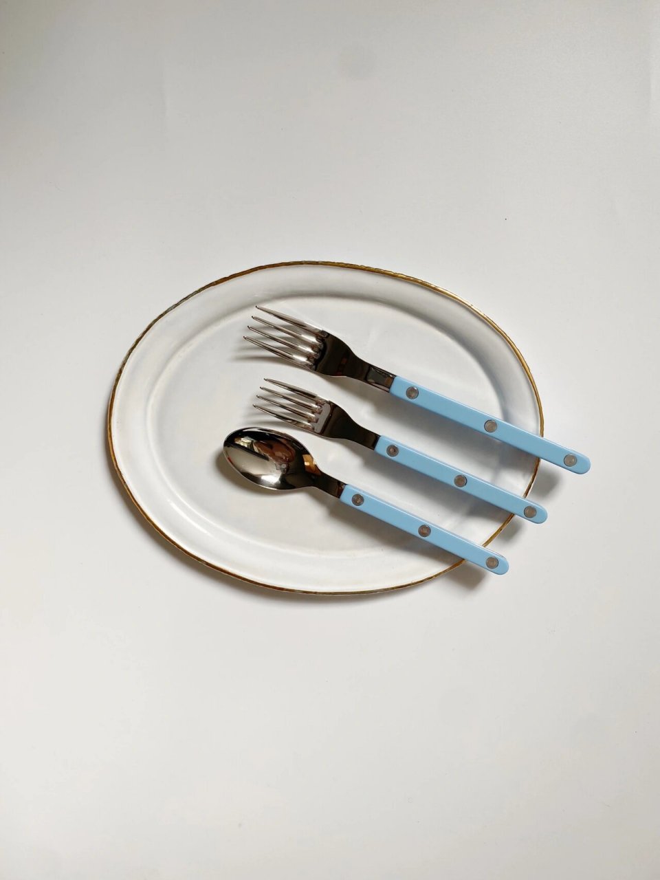 赶紧收藏 | 一张图看懂sabre餐具尺寸 pastel blue是sabre新色之一