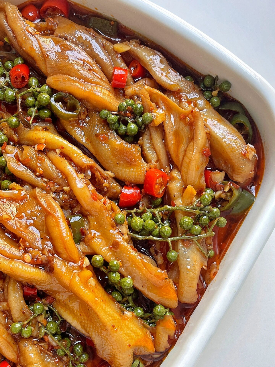 学会就出摊75麻辣鲜香的藤椒无骨鸭爪!