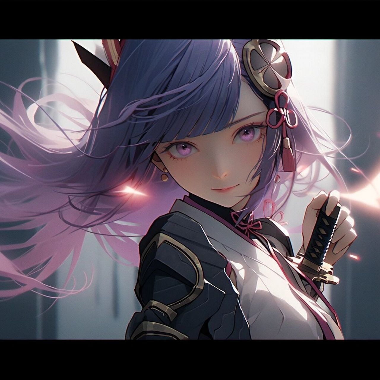 雷电·真 的秘密(内附咒语) ainime genshin impact raiden shogun