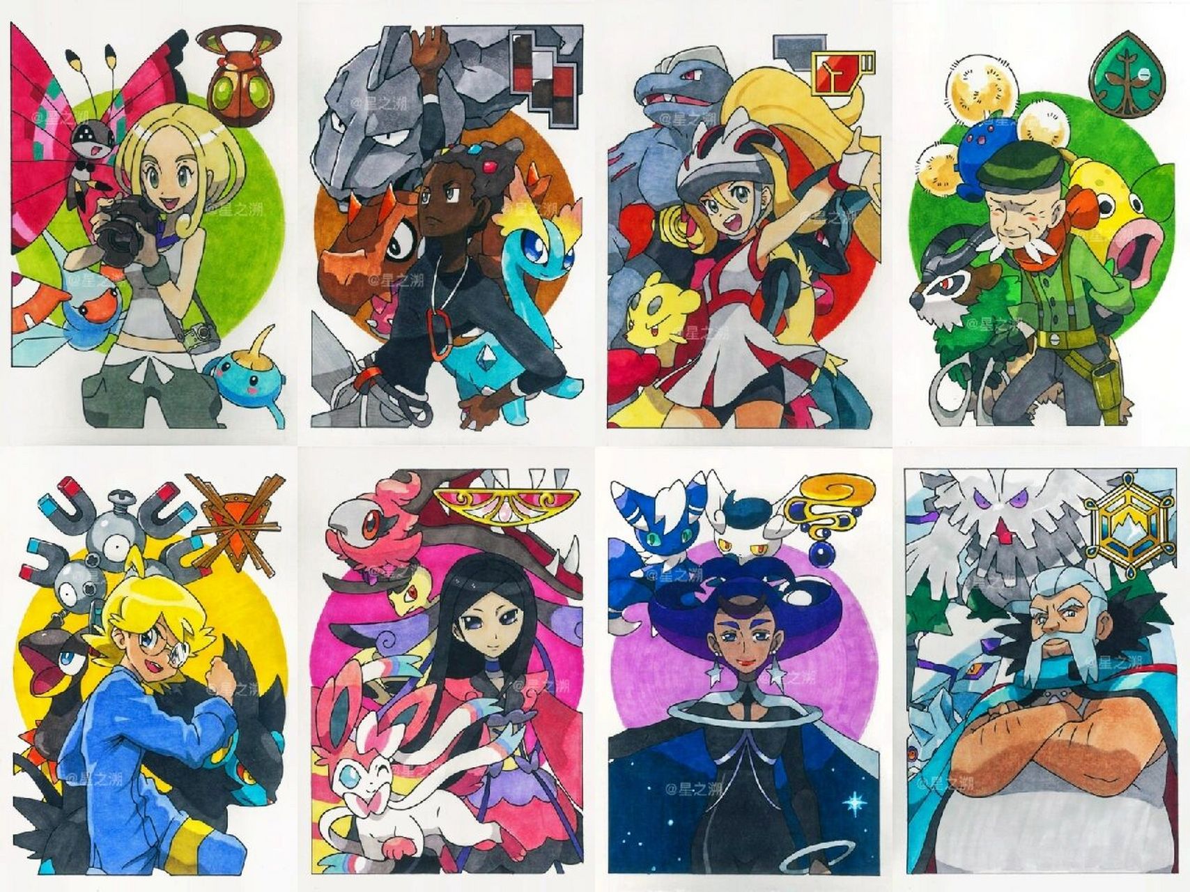 97卡洛斯地区道馆训练家合集 97卡洛斯地区道馆训练家合集 166