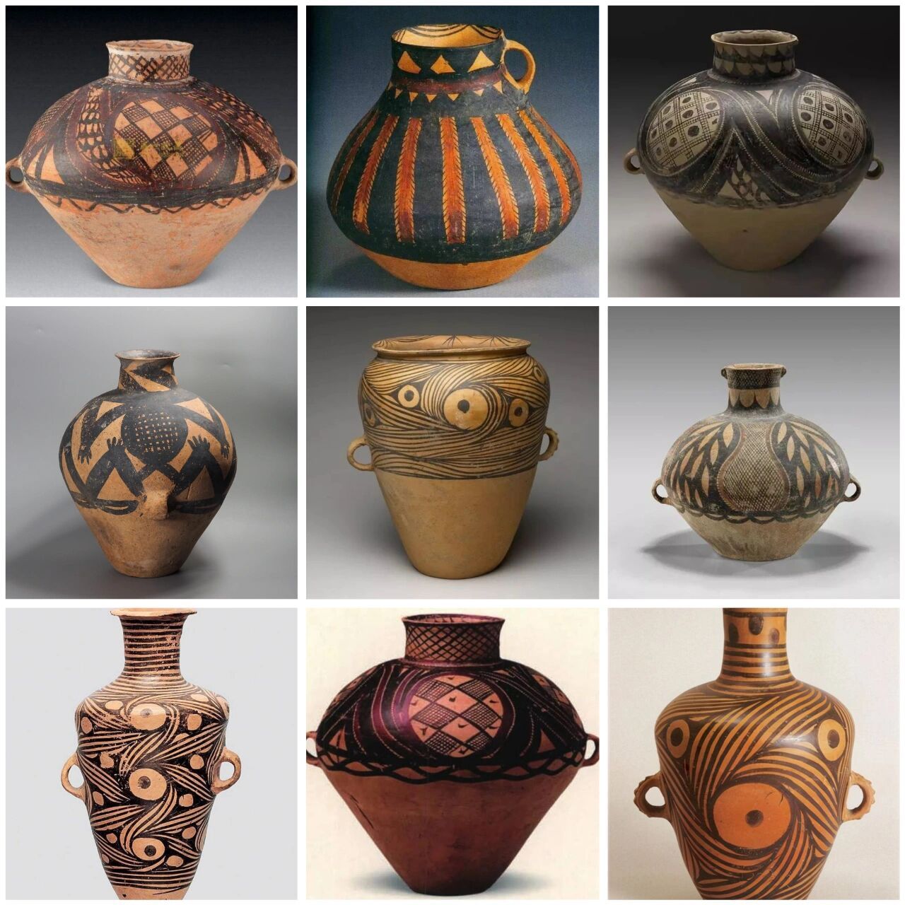 彩陶绘画素材整理分享