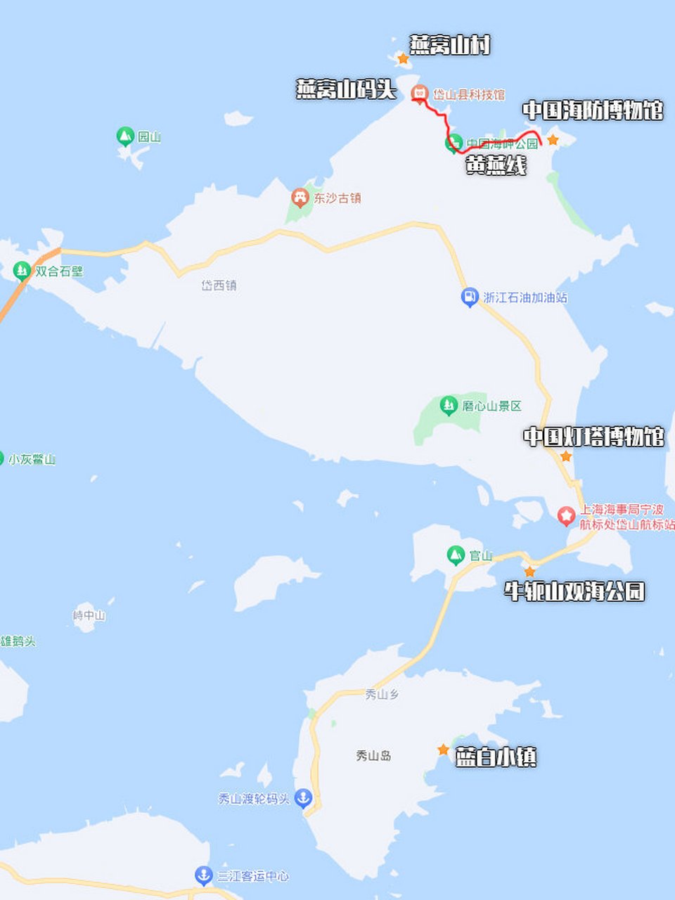 舟山岱山岛地图图片