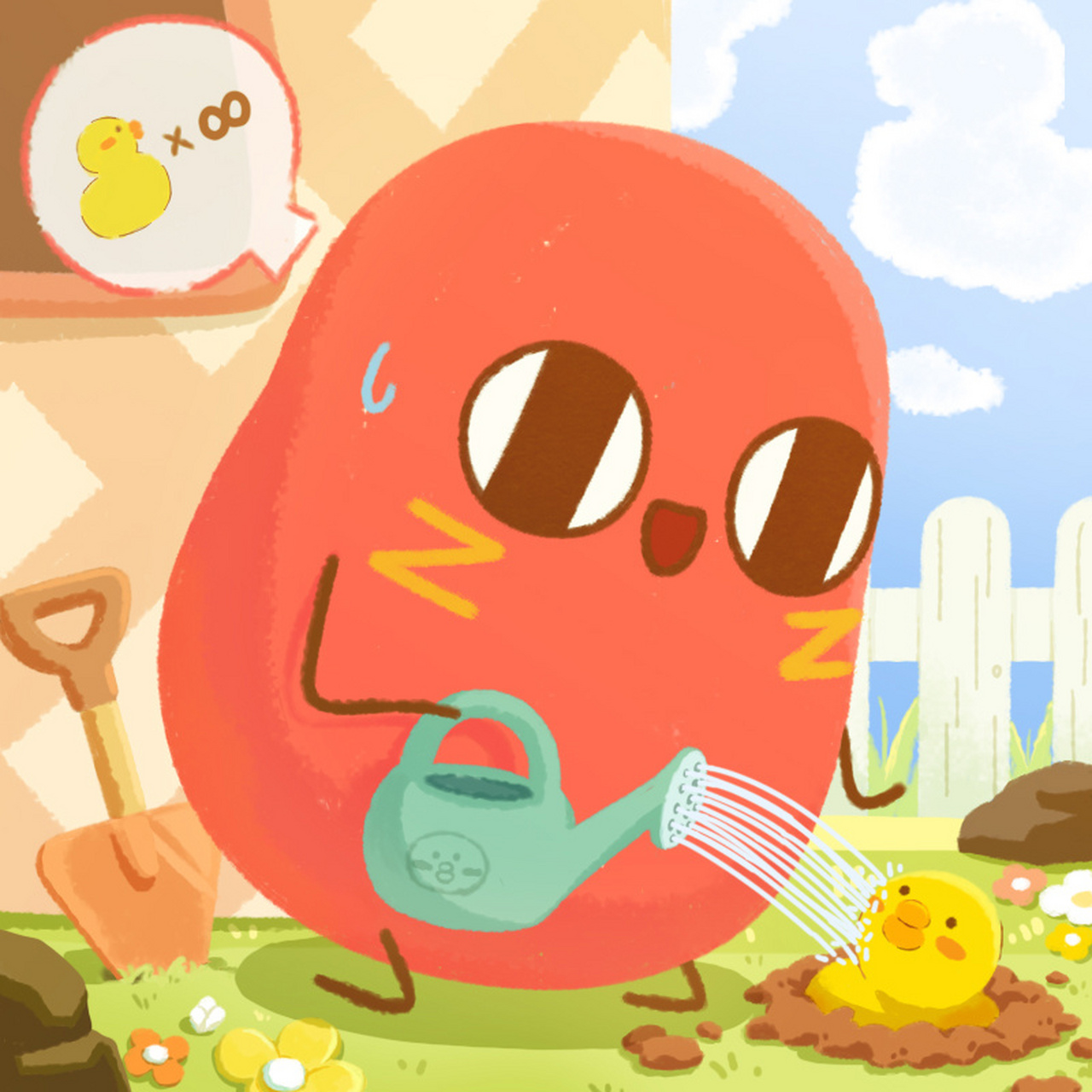 红小豆头像|种瓜得瓜,种鸭得鸭 你们今天打算种什么捏?