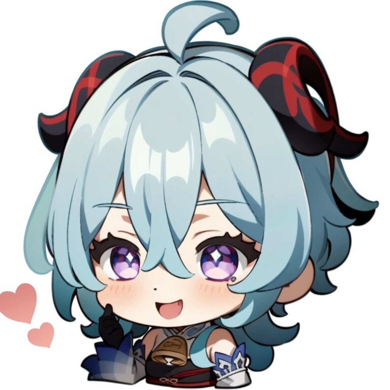 原神q版头像37:甘雨