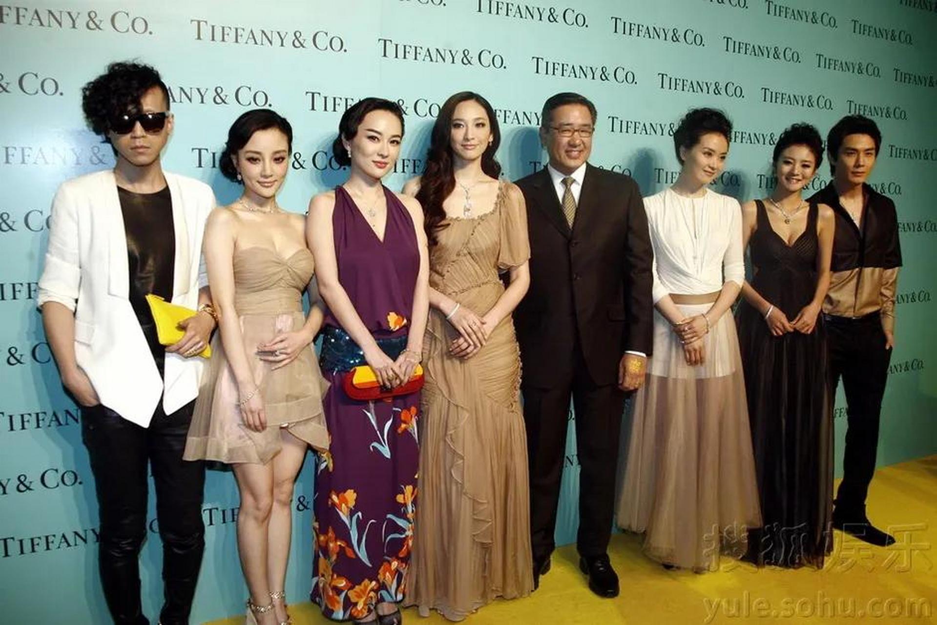 六年前的李小璐,霍思燕,吴佩慈,王艳,安以轩,三位内地女星跟两个台星