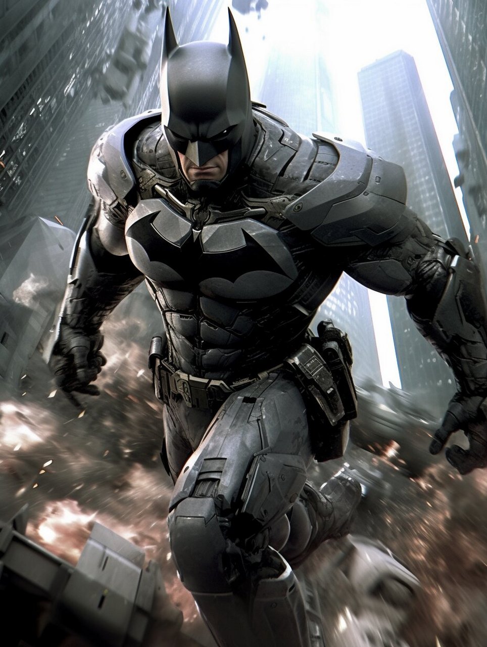 蝙蝠侠机甲篇 在哥谭市惩恶扬善的正义化身,未来版蝙蝠侠.
