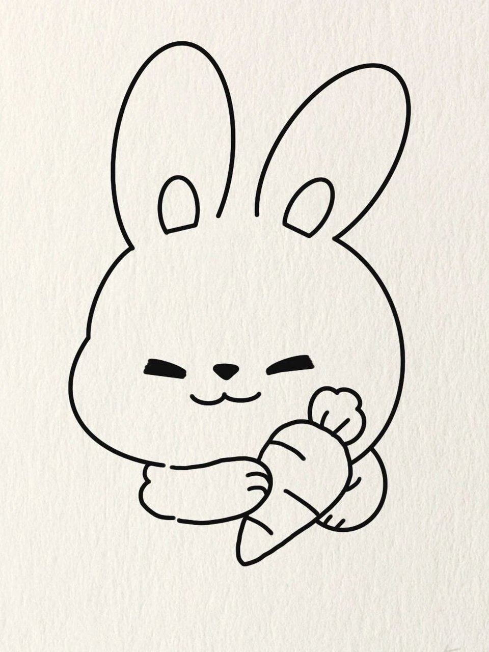 兔子怎么画 🐰简笔画兔子教程来啦,一起动手试试吧!
