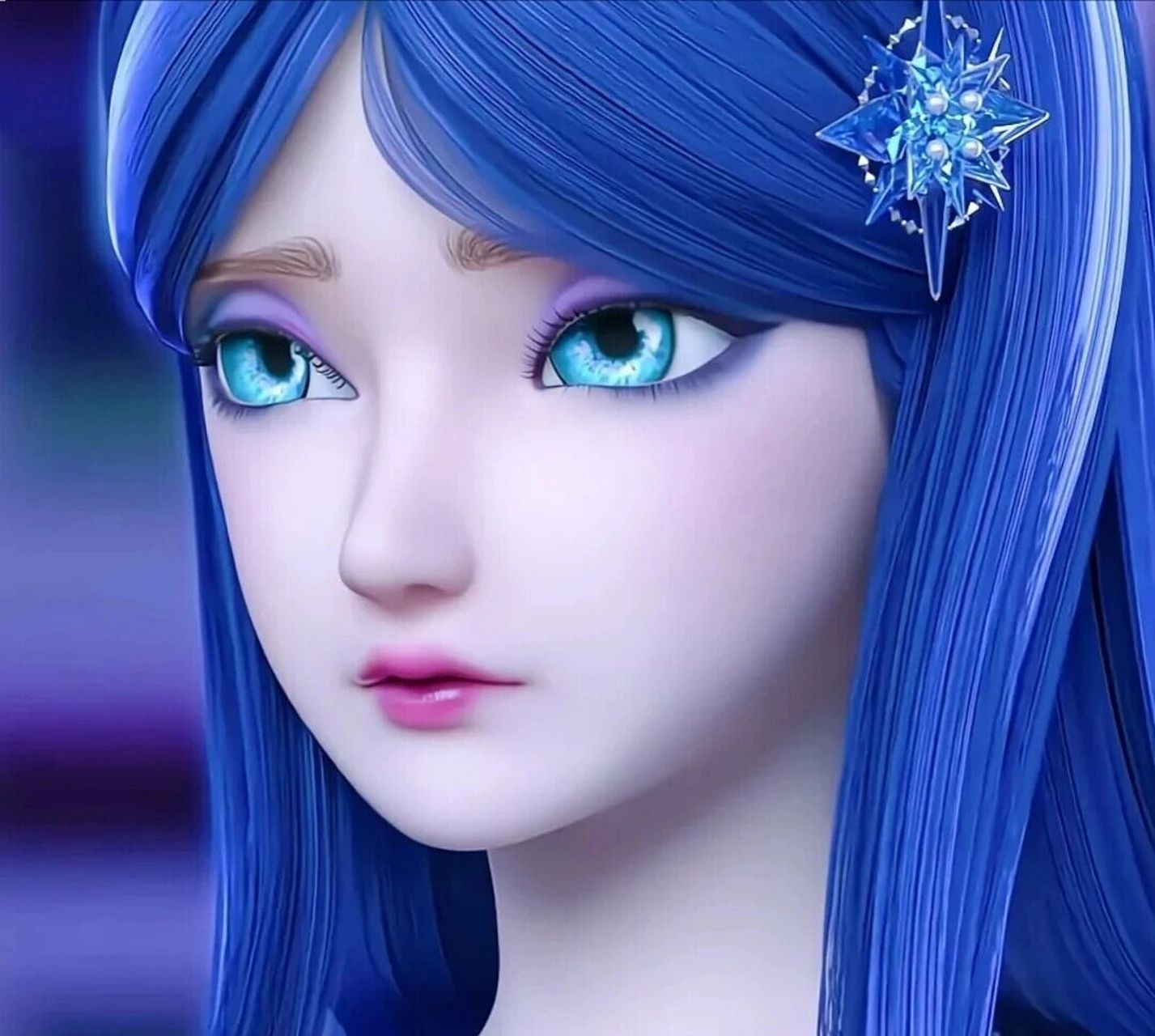 叶罗丽冰莲花冰公主高清图(六) 请勿盗图 可抱图