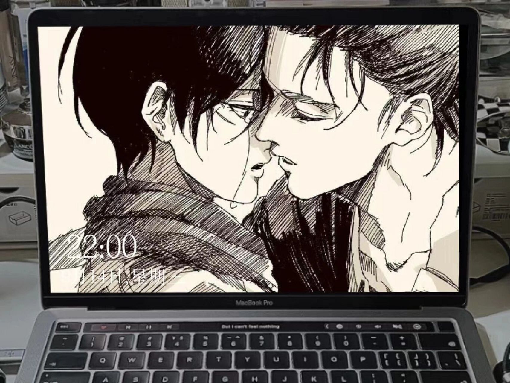 艾伦#三笠#锁屏壁纸#进击的巨人