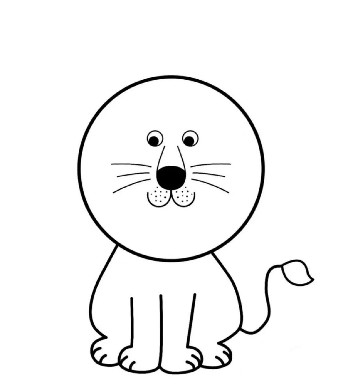 none 创意美术《狮子的头发》