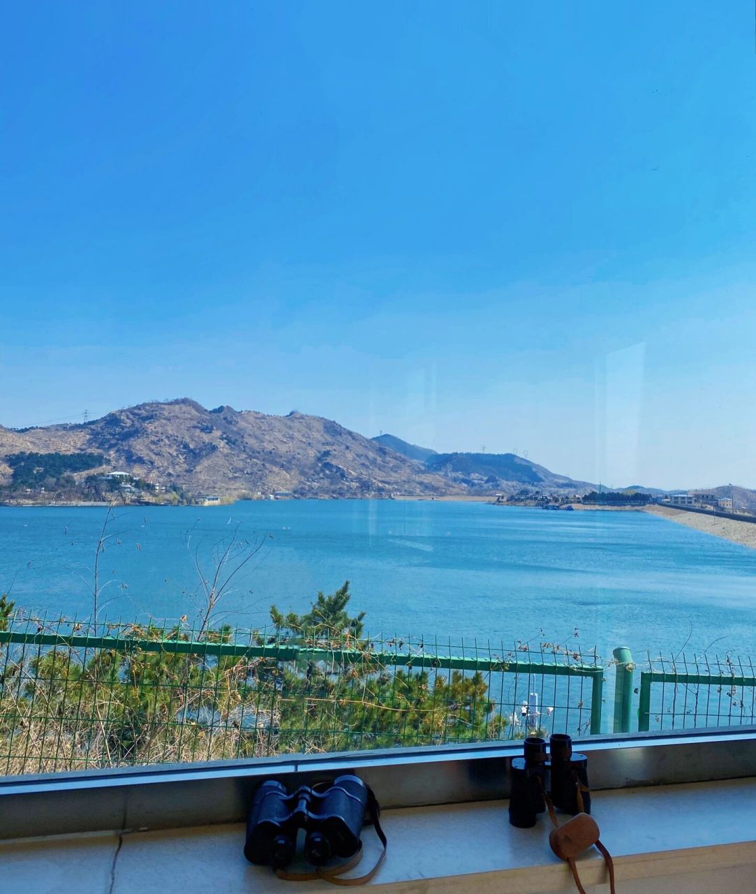 遵化周边游|上关湖水库90 四月初的上关湖水库太美了!