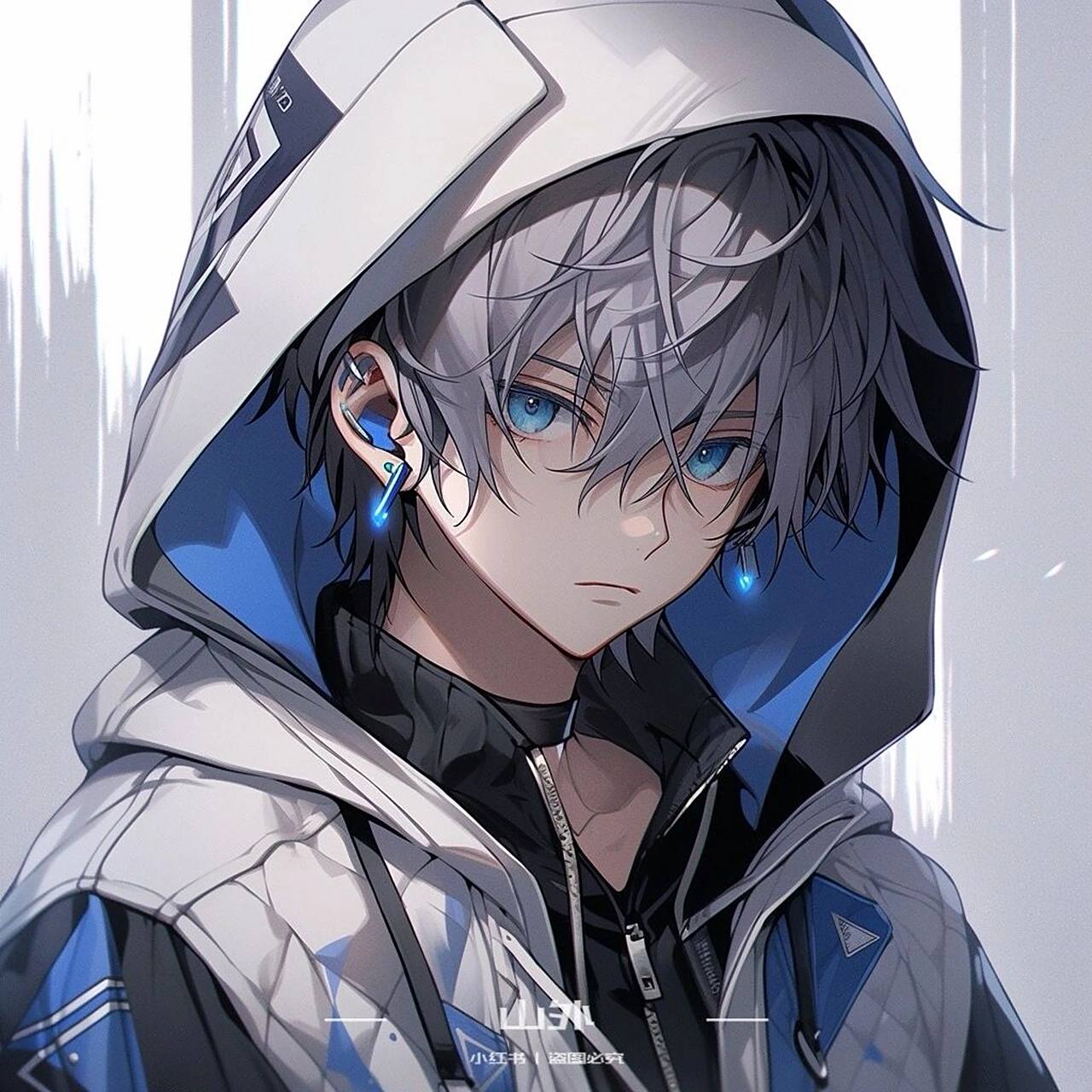 冷酷风男生帅气头像