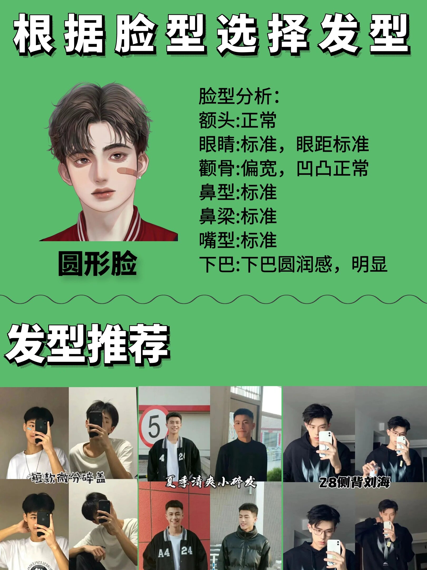 脸型选择适合的发型不知道适合什么赶紧底下评论给你设计适合的发型