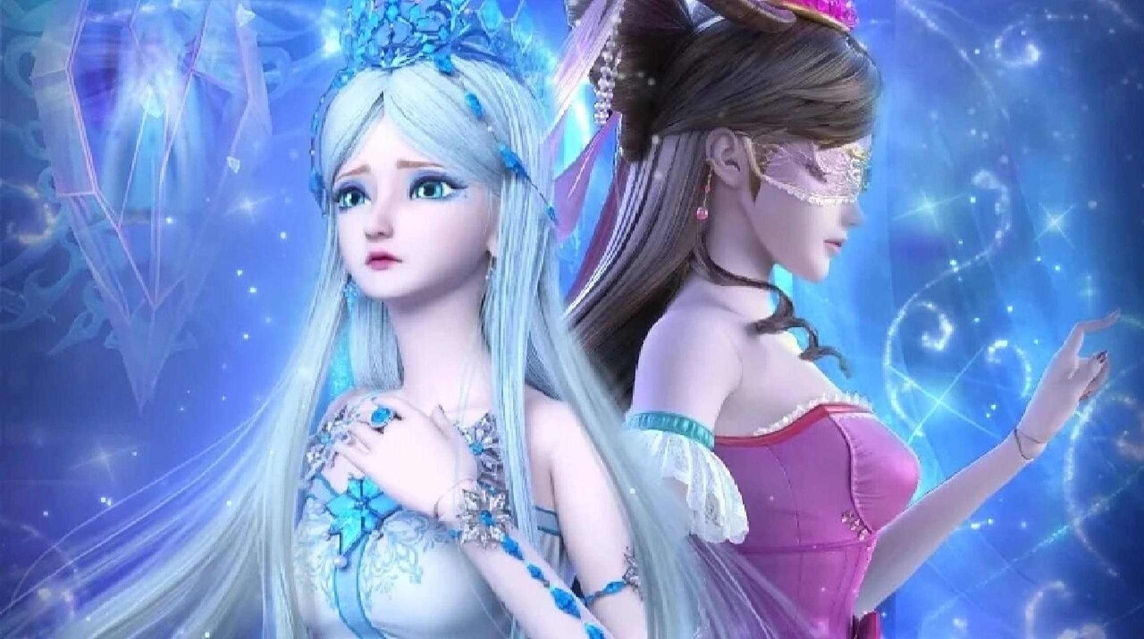 叶罗丽冰莲花高清图片 叶罗丽精灵梦番外冰莲花真的好好看 大家随意拿