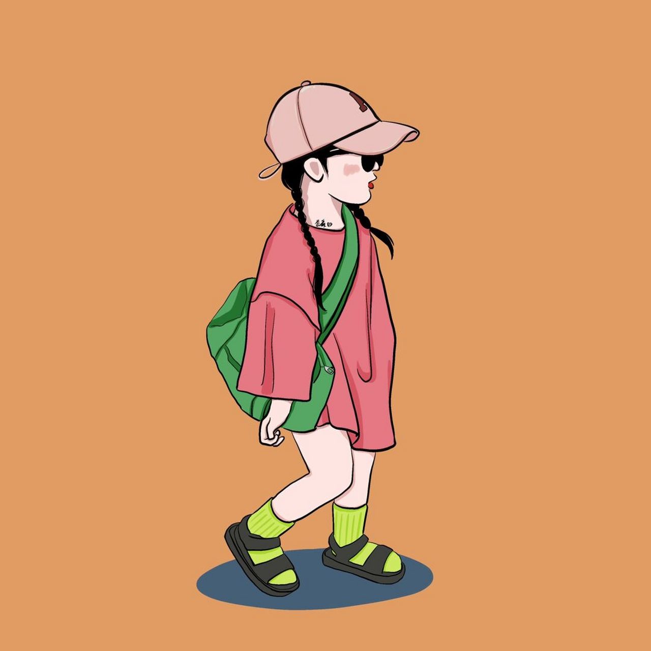 插画 | 情侣头像 | 六一我们都做回儿童叭95 今天我们都是童心未泯