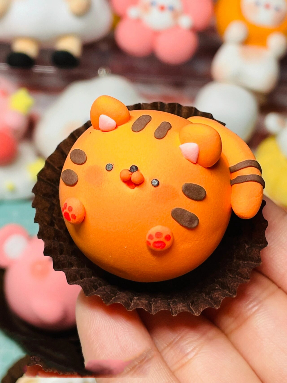 6015费列罗x小动物糯米团子→超轻粘土教程 79吃完费列罗的小