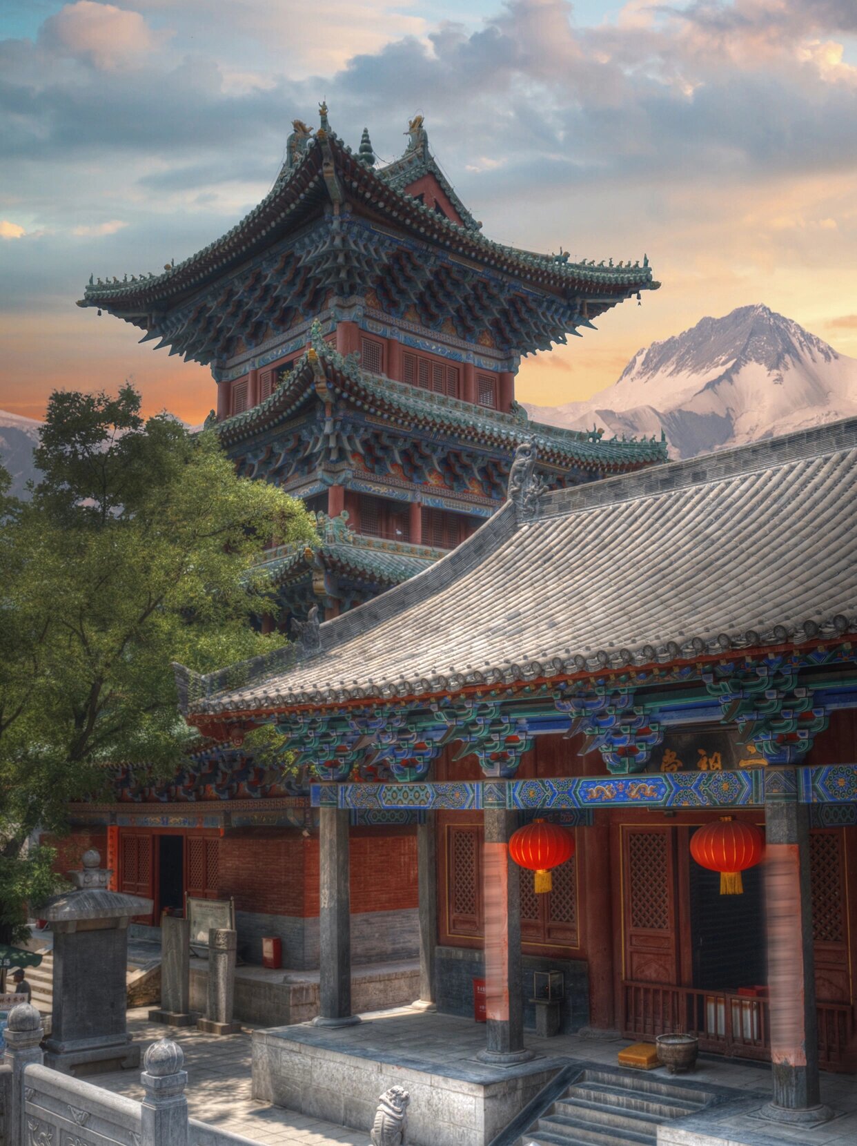 少林寺建筑|不愧为"天下第一名刹"❤️ 少林寺,位于中国河南省