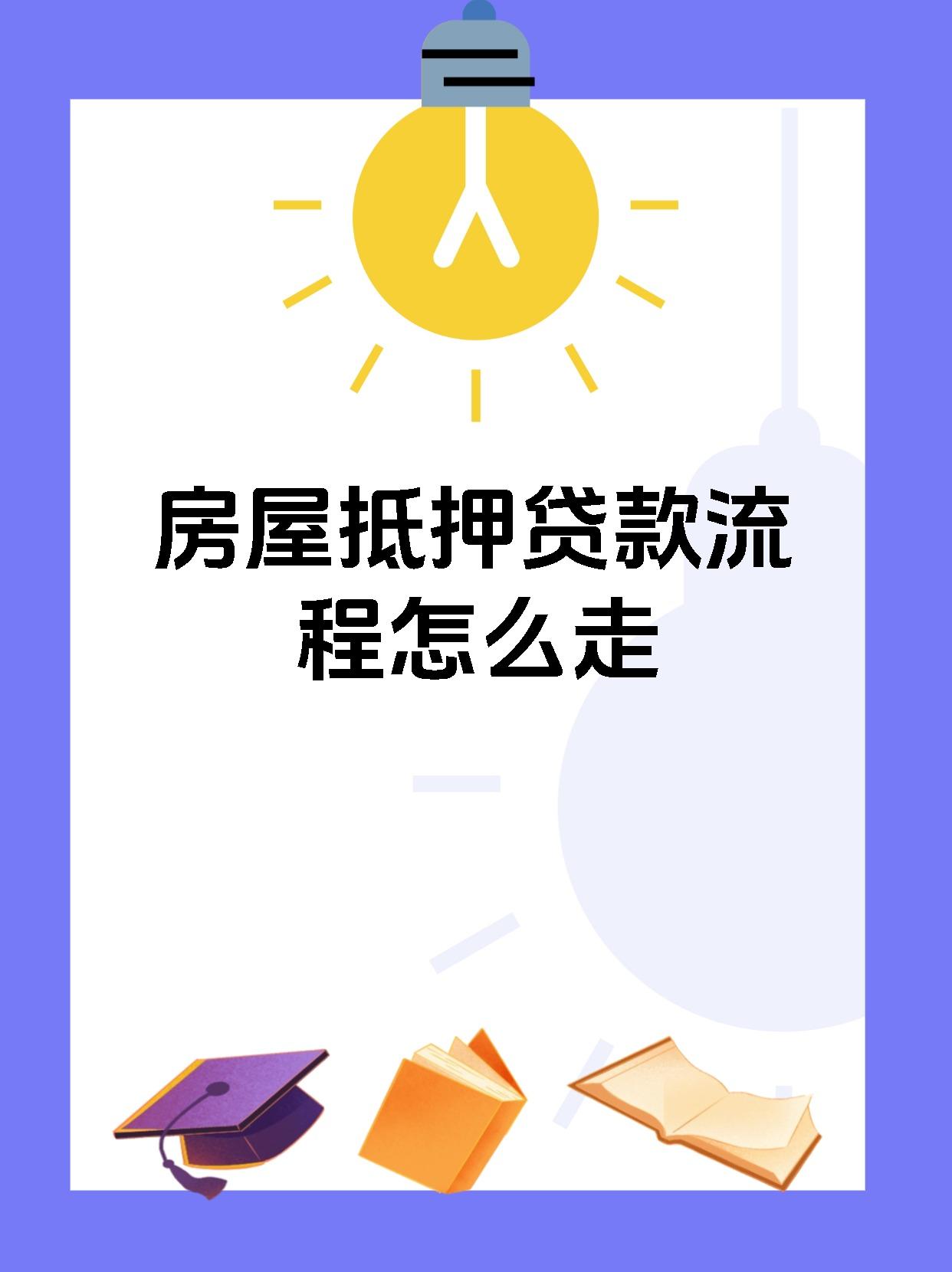 房屋抵押贷款流程来啦 首先,要选择合适的贷款机构,比如银行或者正规