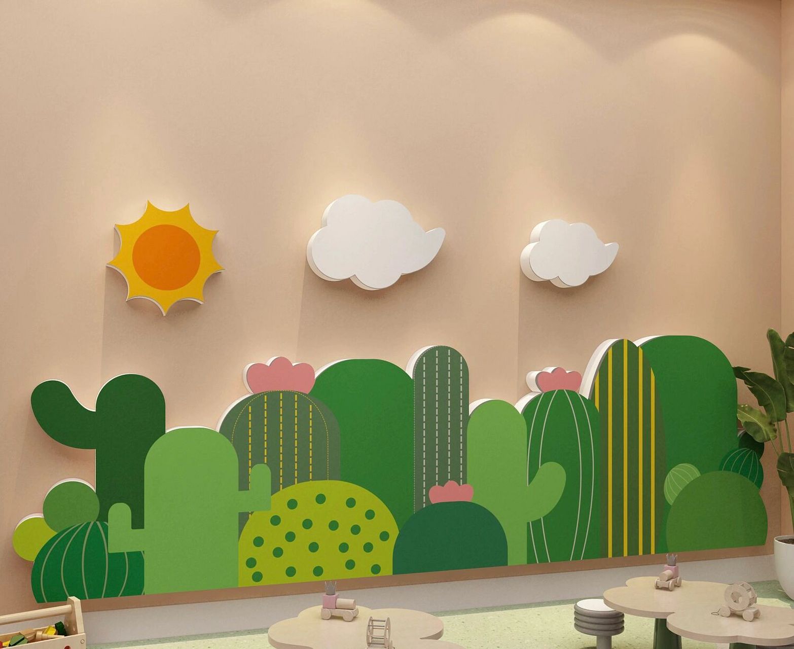 挤塑板环创～ 效果最好,可适用于教室墙面和楼梯,走廊过道的墙面环创