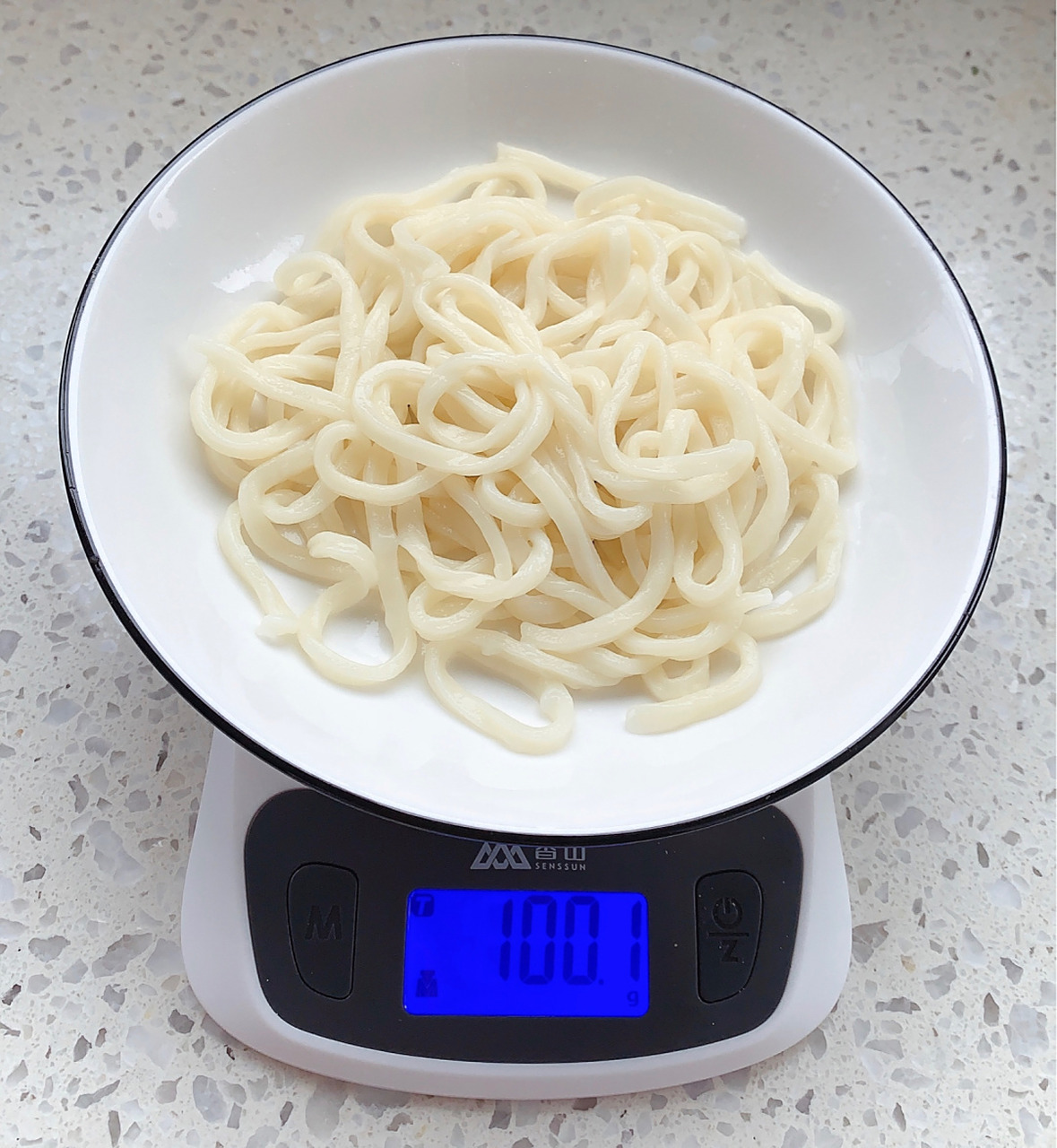 面条热量(切面) [打call]让我测100g煮熟切面的姐妹看见我了吗!来喽!