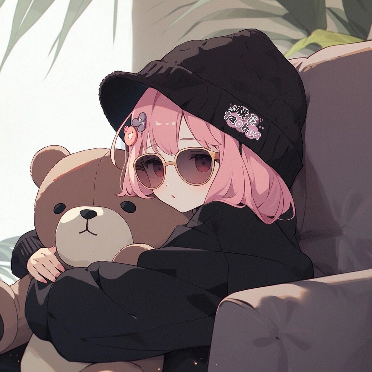 小熊·不明显情头|情侣头像