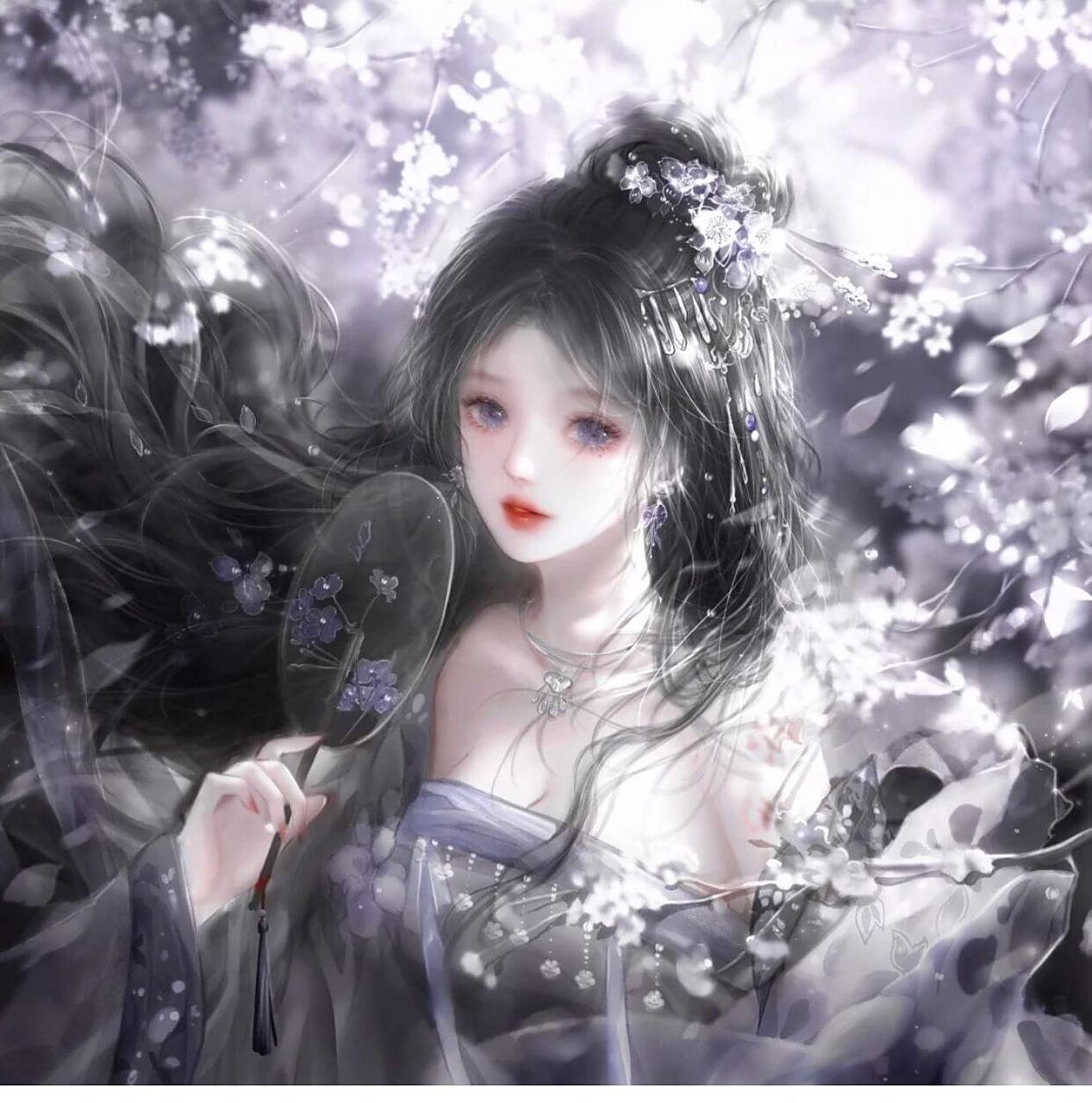 七人超仙古风闺蜜头像