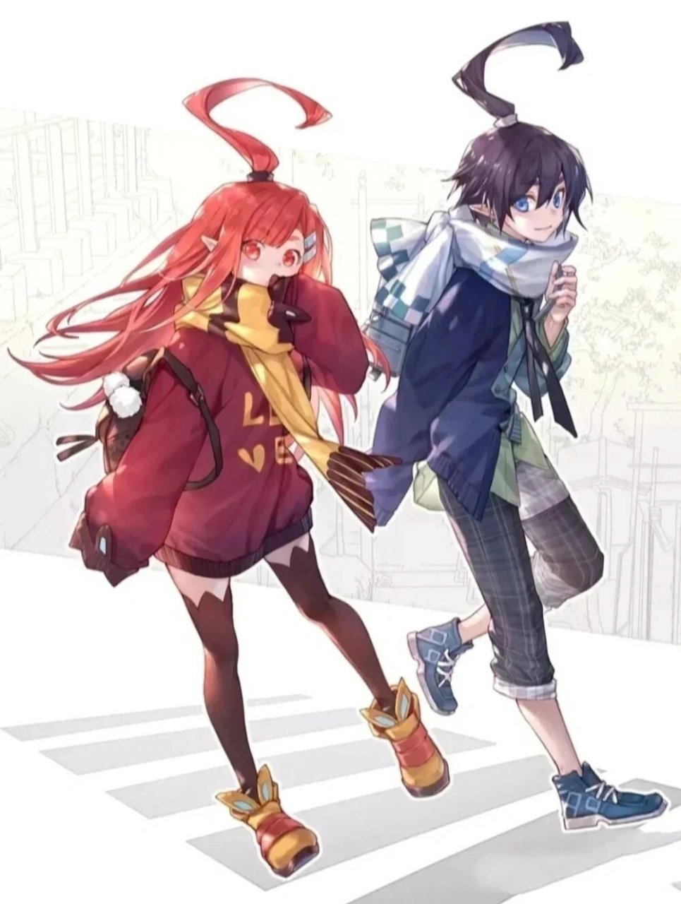 艾比和埃米的头像第二期 头像