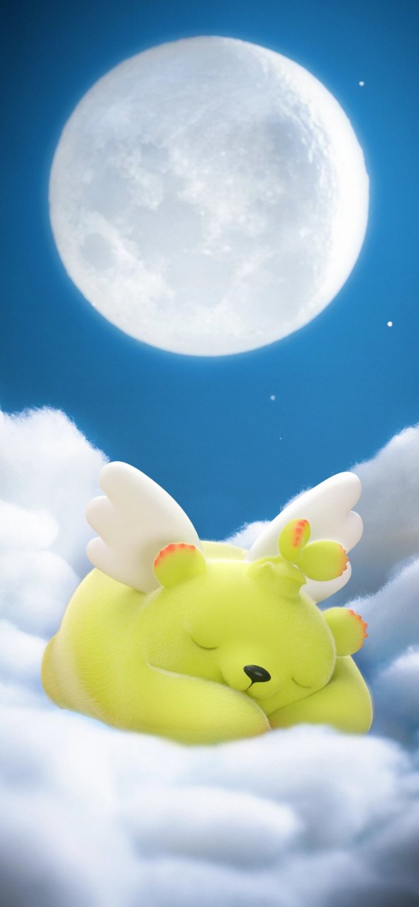 超可爱的萌芽熊壁纸来了