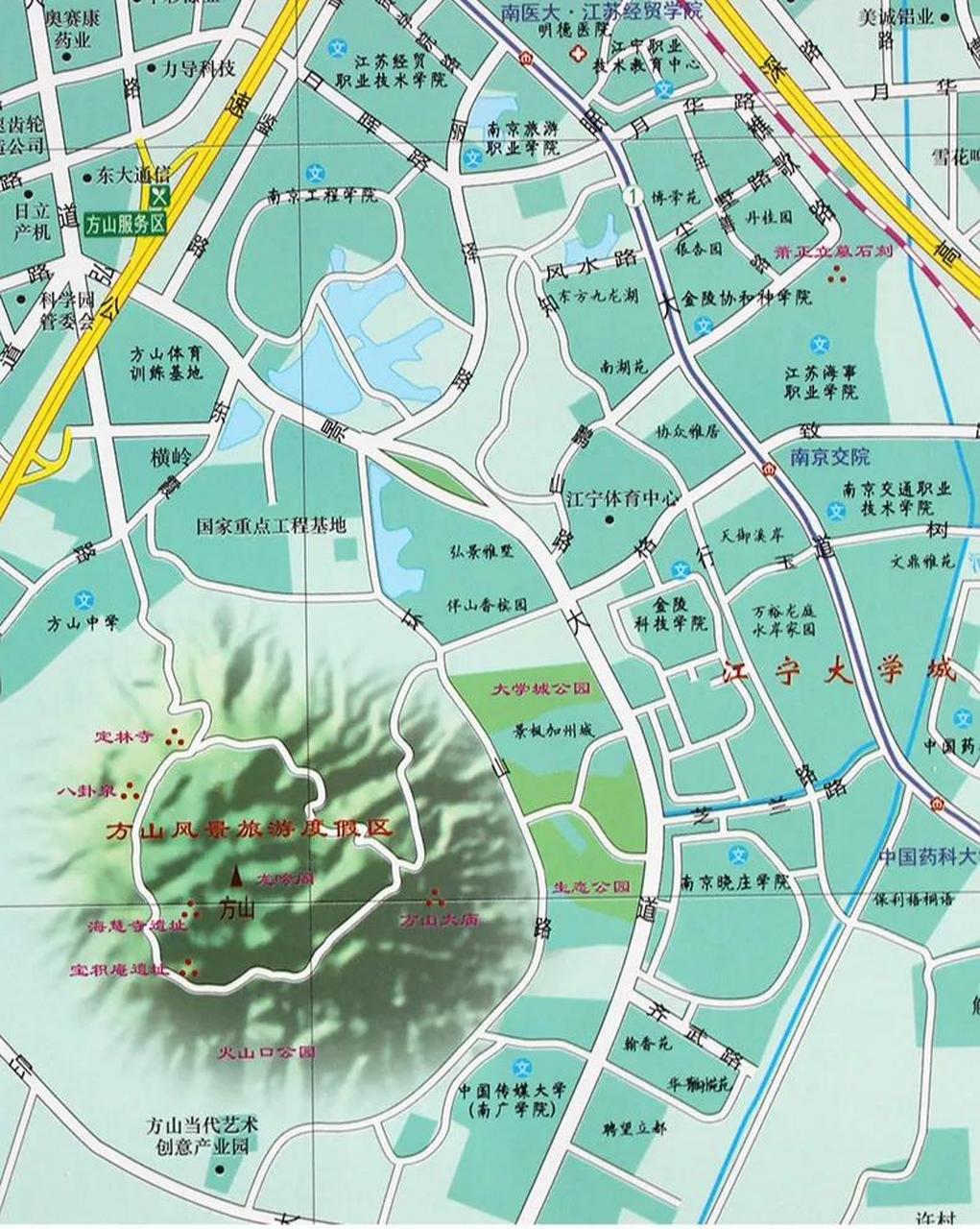 南京江宁大学城环境很好,紧邻方山风景区,交通特别方便,地铁1号线在