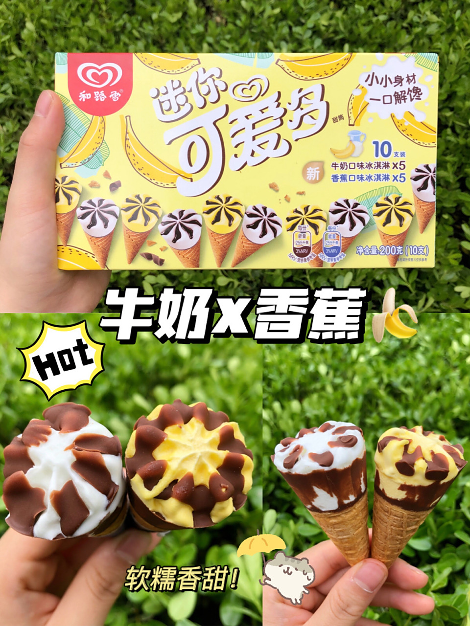 迷你可爱多10种口味大测评! 周周一直是可爱多的粉丝!