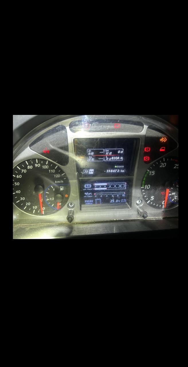 红岩杰狮里程总公里调整修改,k值调整.