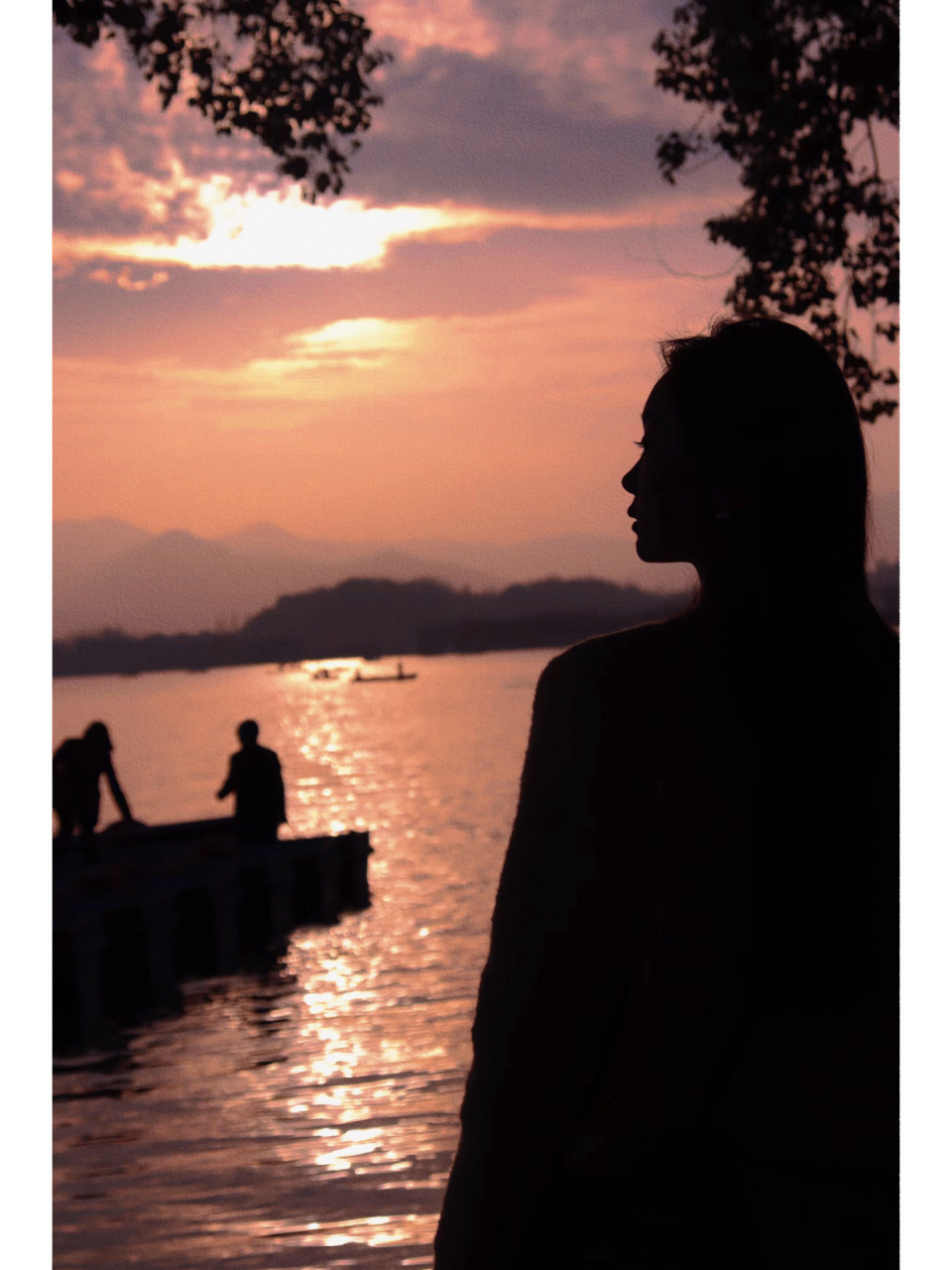 来西湖必拍拍背影图 真的美疯了!