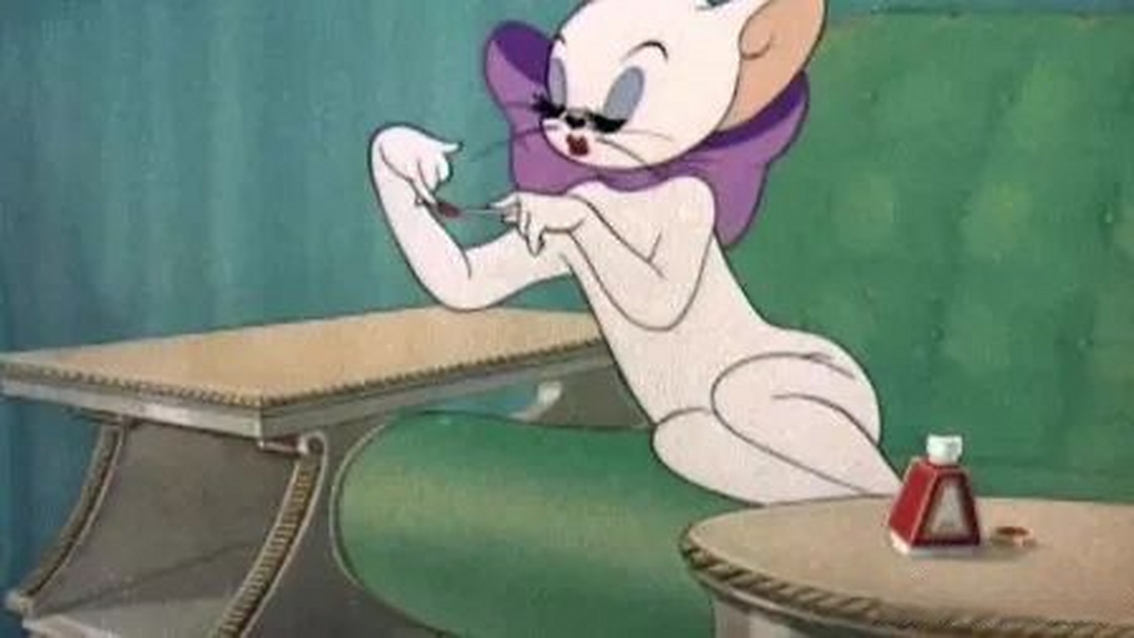 孙怡真的好像猫和老鼠里这只优雅的小白猫耶