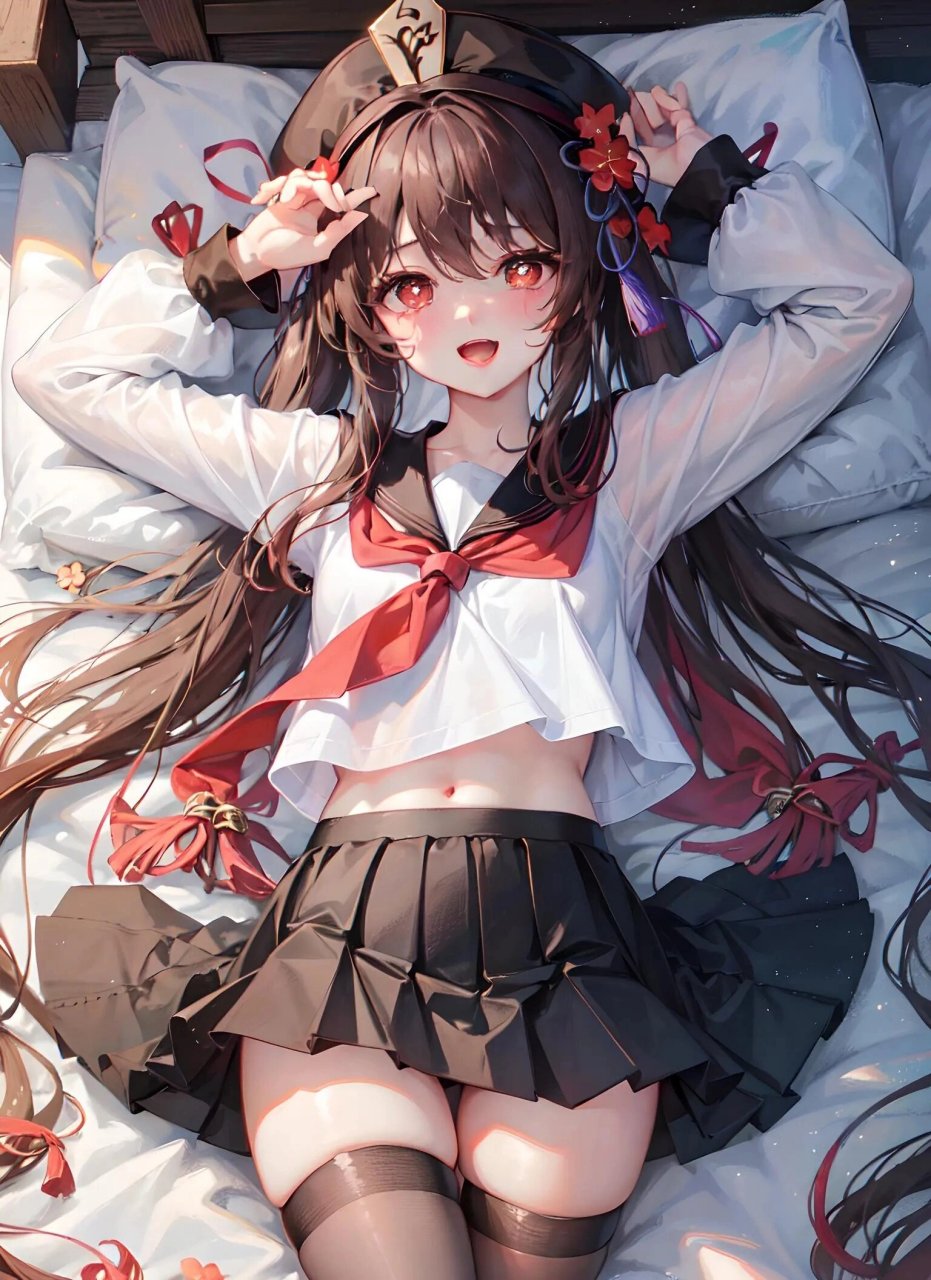 胡桃jk制服 #浪漫生活的记录者# #我爱二次元# #二次元动漫壁纸