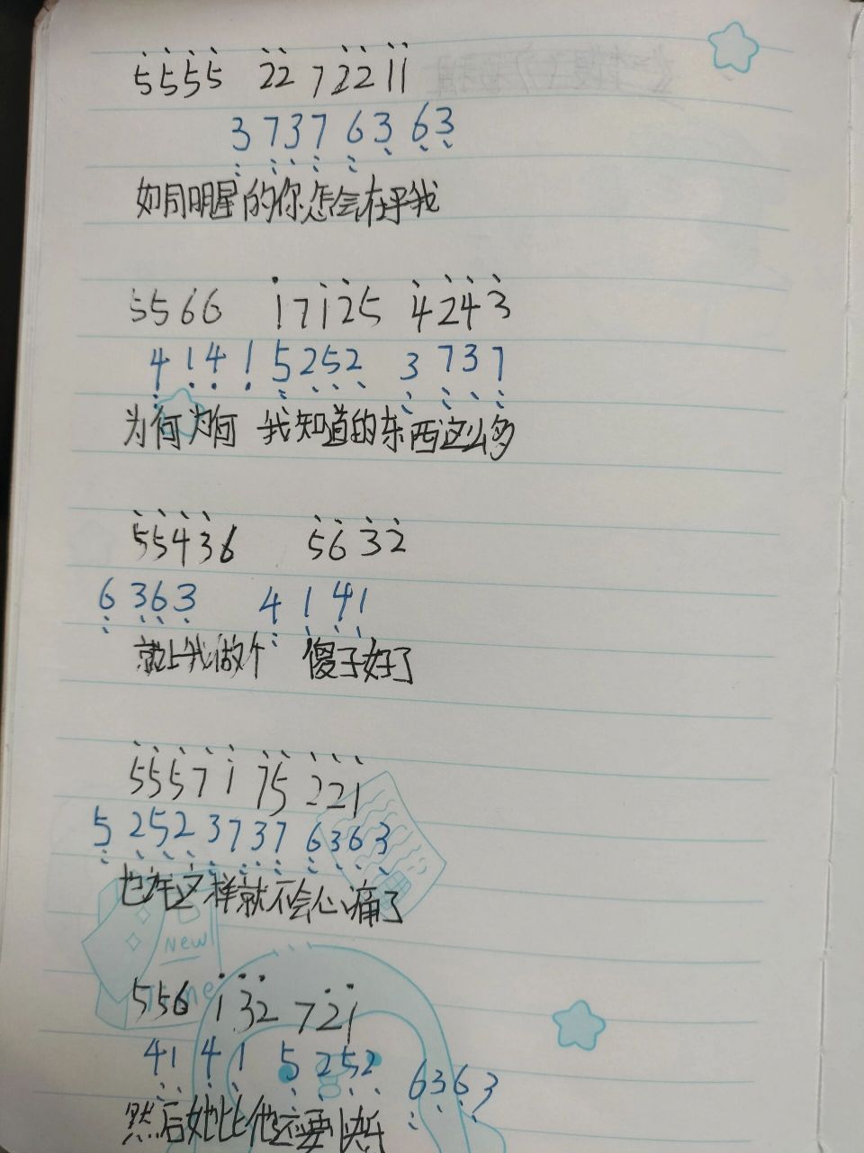 《一个傻子》简谱 赞过10我弹给你们听