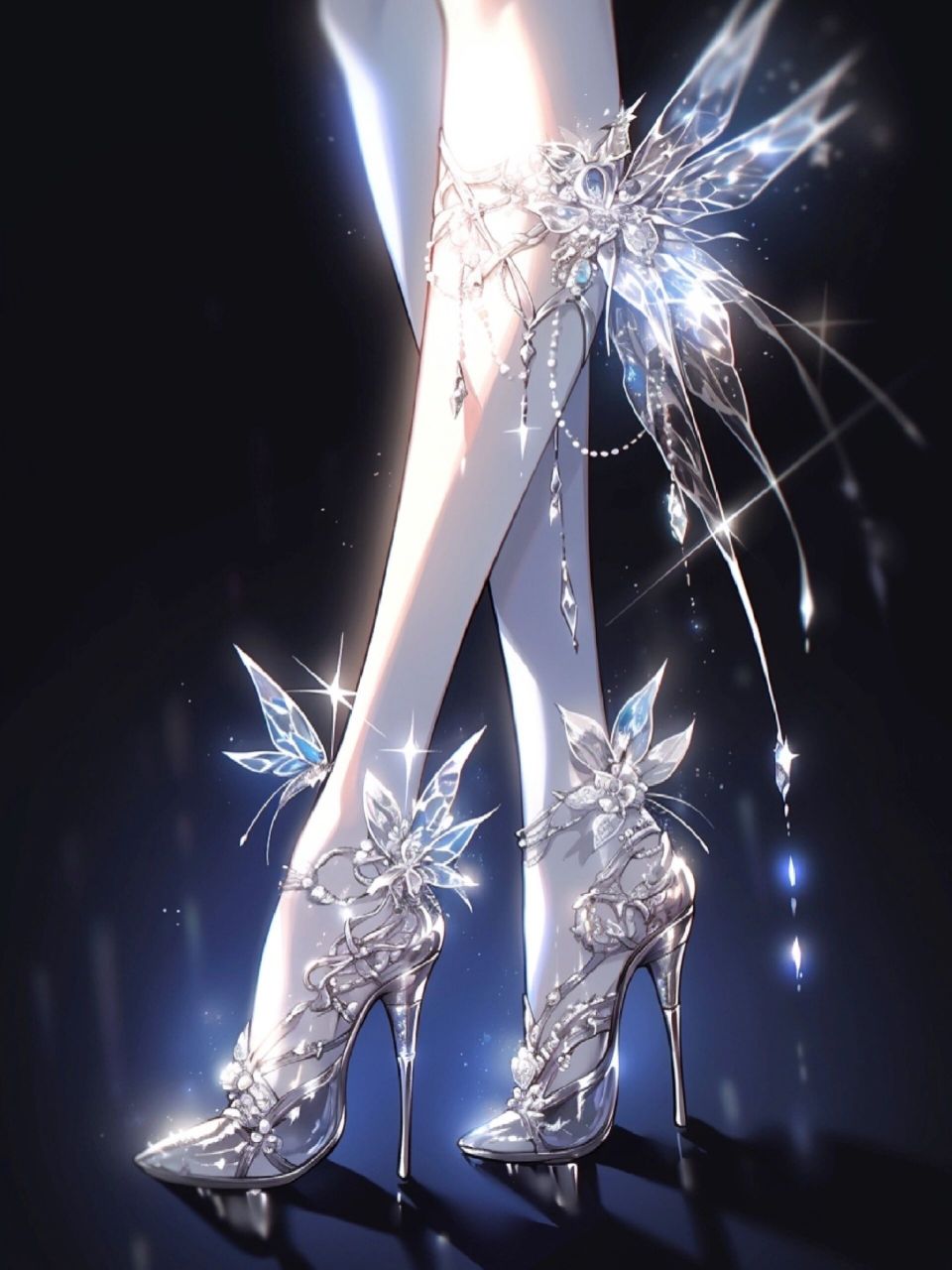 银蝶女神|钻石丝袜79绝美大长腿79梦中情鞋 绝美腿饰 绝美高跟鞋