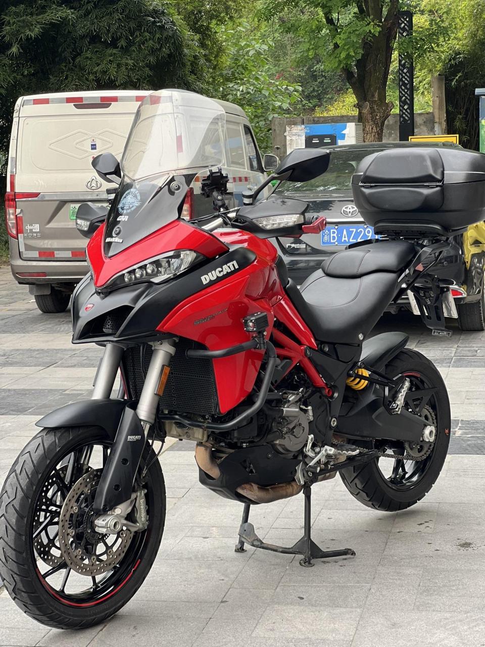 六万多的杜卡迪,20年杜卡迪揽途mts950s,一手户,实表19000公里,加装