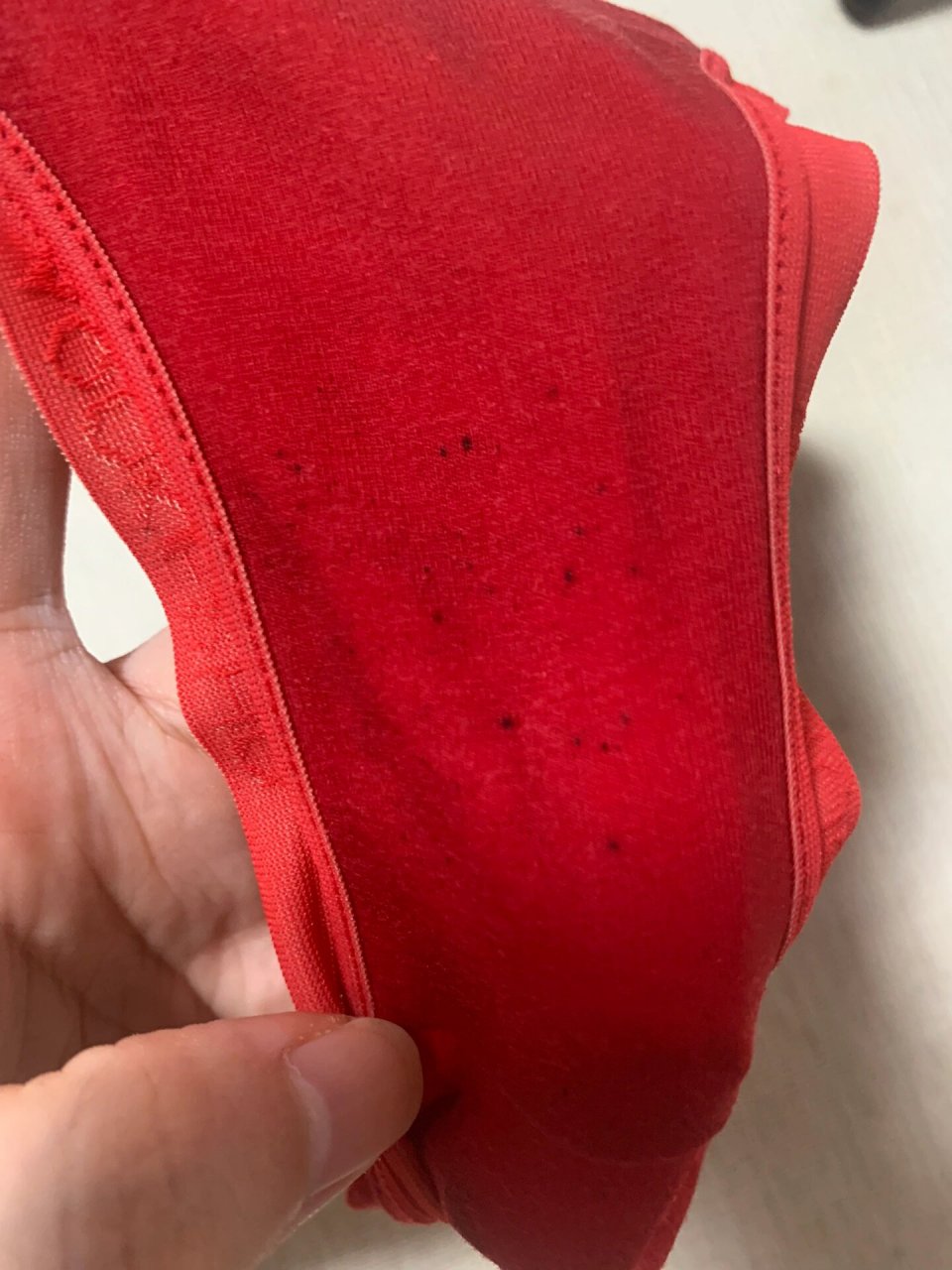 之前发现我买的gu纯棉内裤发霉 所以换了纯棉时代,还是发霉 前段时间