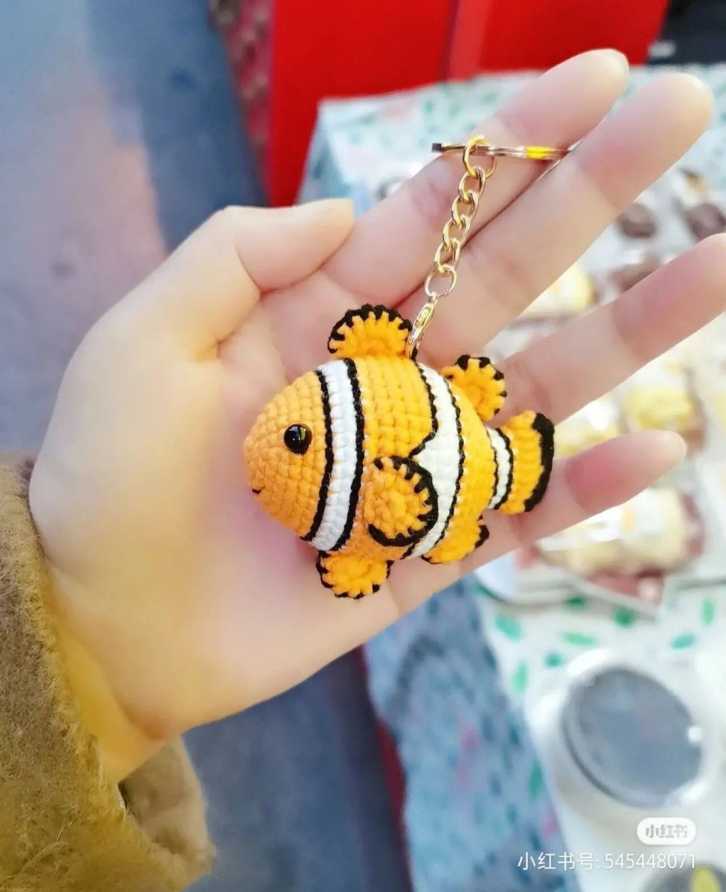 小丑鱼(钩针图解) 转载不是原创,原创见水印