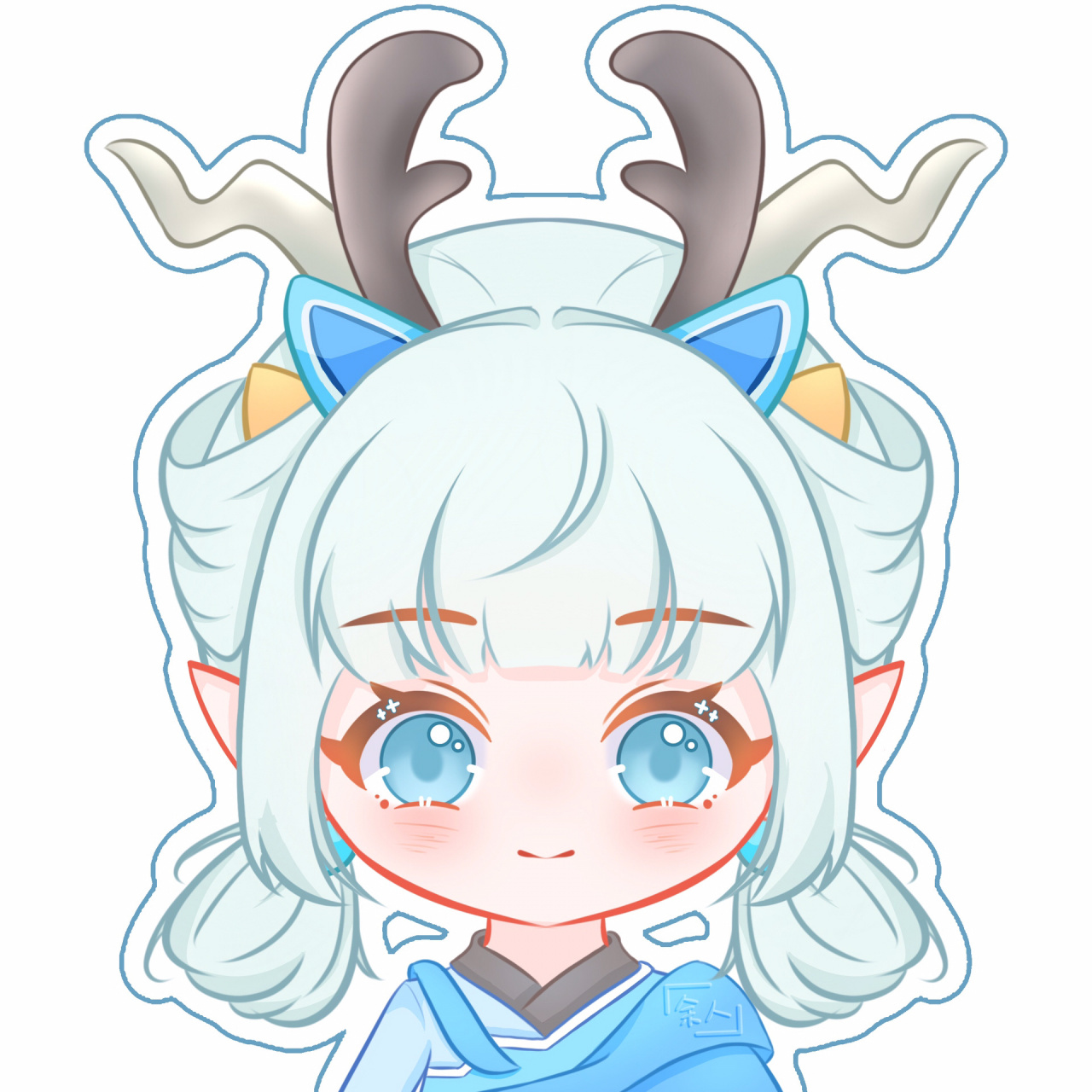 瑶61碧波行皮肤,王者荣耀头像 就是纠结什么颜色的眉毛,最后一天