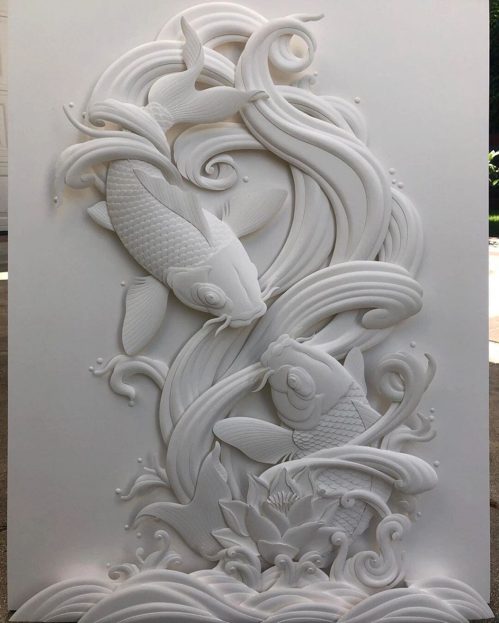 纸艺|精细的纸浮雕作品6015细节满分996015 作品分享 艺术