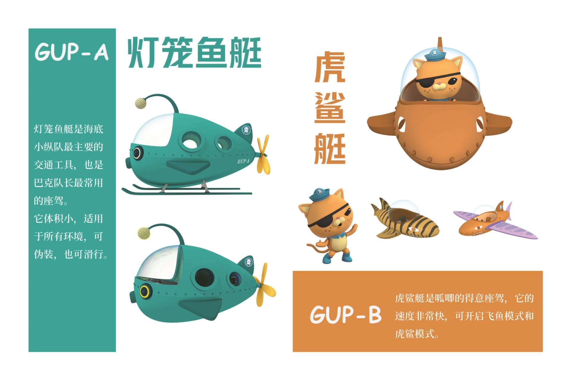 海底小纵队舰艇最全盘点图片版本来啦