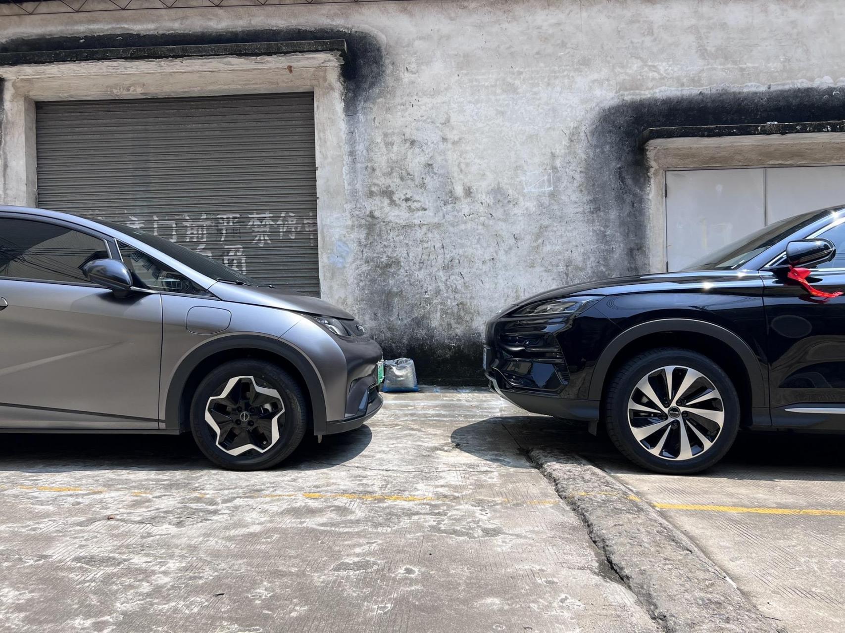 宋plus ev冠军版提车.