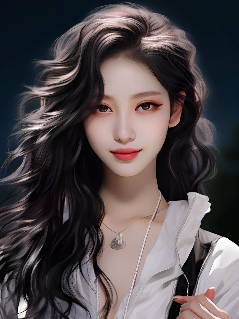 ai绘画《美女》